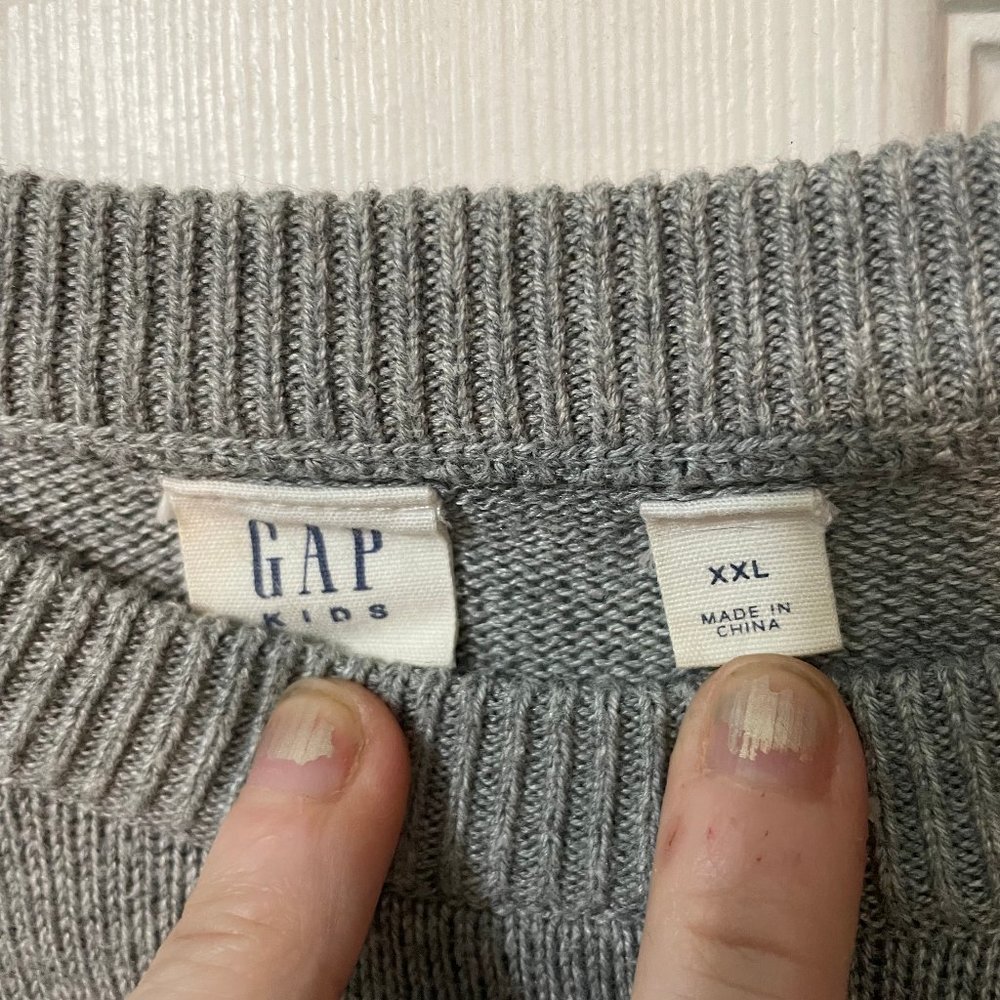 Gap rainbow strip sweater dress, girls XXL - Picture 4 of 4